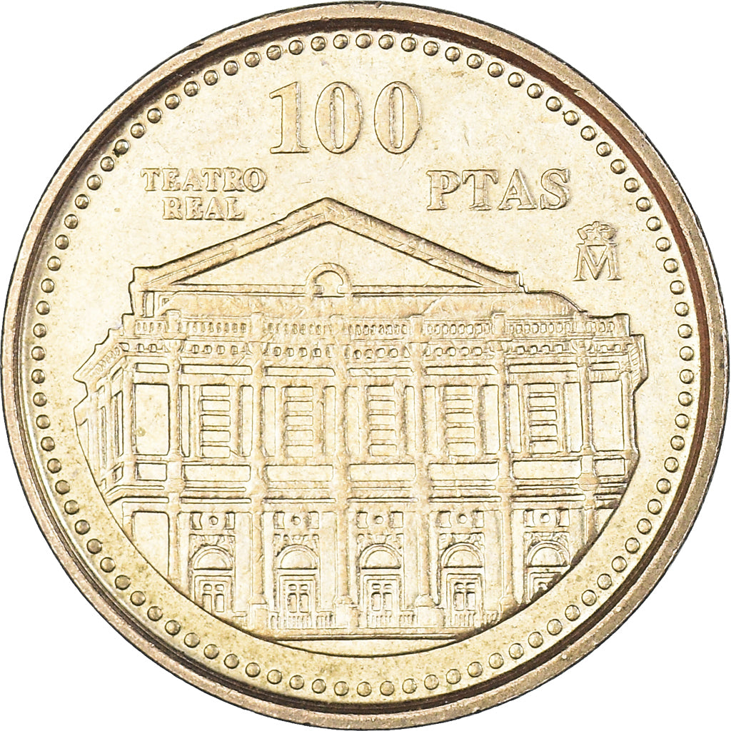Moeda, Espanha, 100 Pesetas, 1997