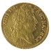 FRANCE, Louis d'Or, 1710, Troyes, EF(40-45), Gold, Gadoury #256, 8.10