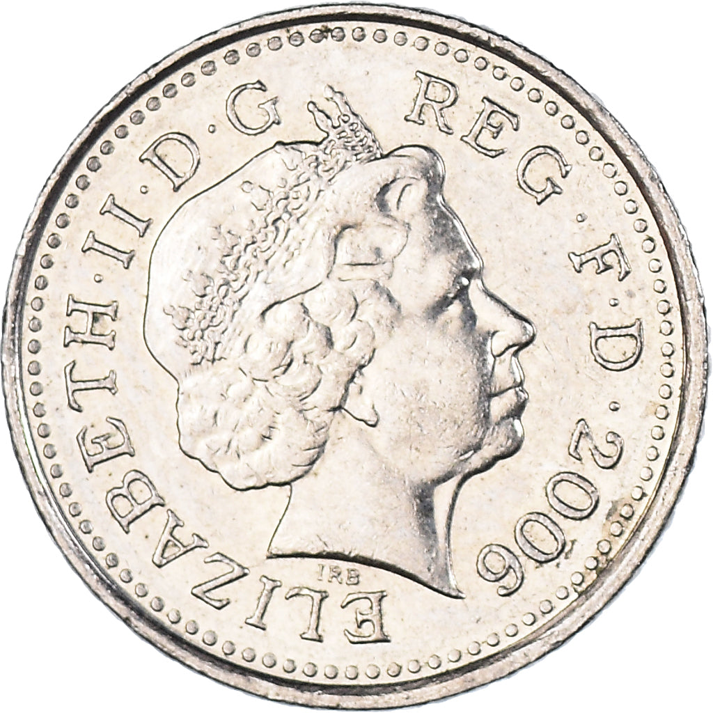 Münze, Großbritannien, 5 Pence, 2006