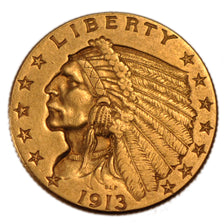 Etats-Unis, 2.5 Dollars Tête d'Indien