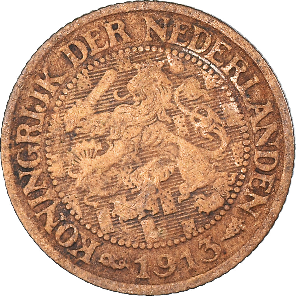 Munten, Nederland, Cent, 1913