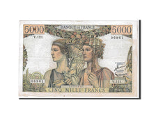 FRANCE, 5000 Francs, 1953, KM #131c, EF(40-45), 06961V121