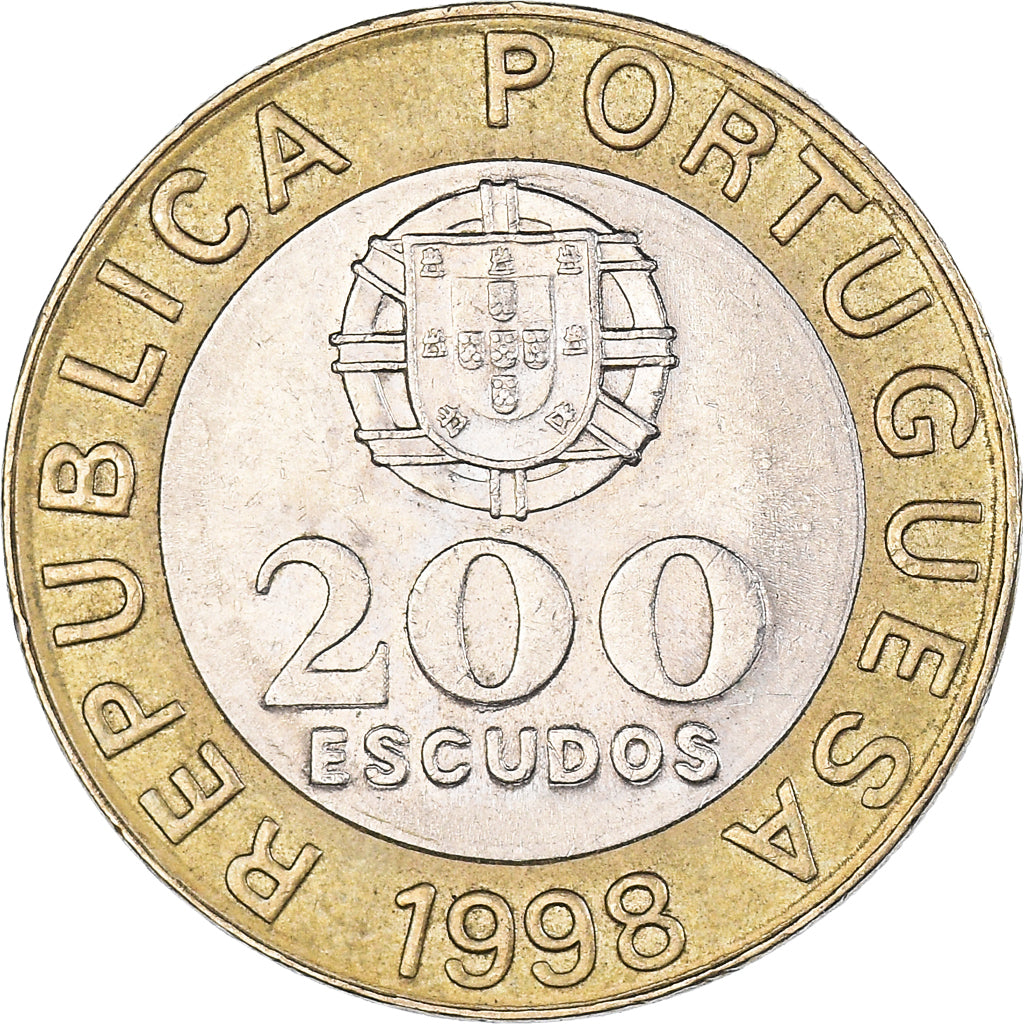 Moneta, Portogallo, 200 Escudos, 1998