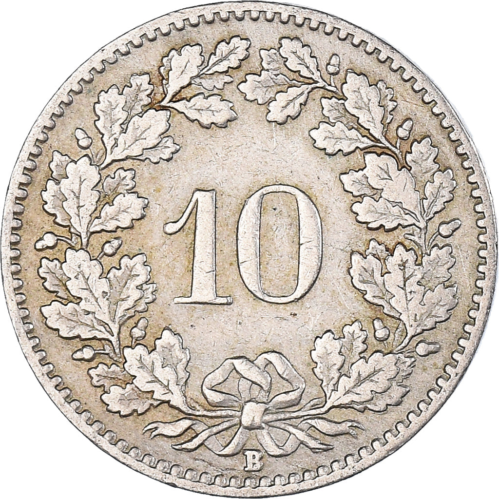 Moneta, Szwajcaria, 10 Rappen, 1919