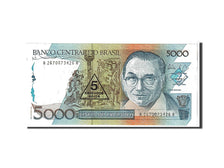 Billete, 5 Cruzados Novos on 5000 Cruzados, 1989, Brasil, KM:217a, UNC