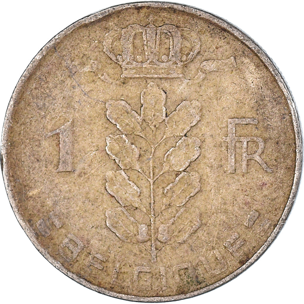 Monnaie, Belgique, Franc, 1961