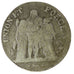 FRANCE, Union et Force, 5 Francs, 1796, Paris, KM #639.1, VF(20-25), Silver,...