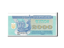 Ukraine, 2000 Karbovantsiv, 1993, KM #92a, UNC(65-70), 008200893219