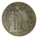 FRANCE, Union et Force, 5 Francs, 1796, Bordeaux, KM #639.5, VF(30-35), Silver,.