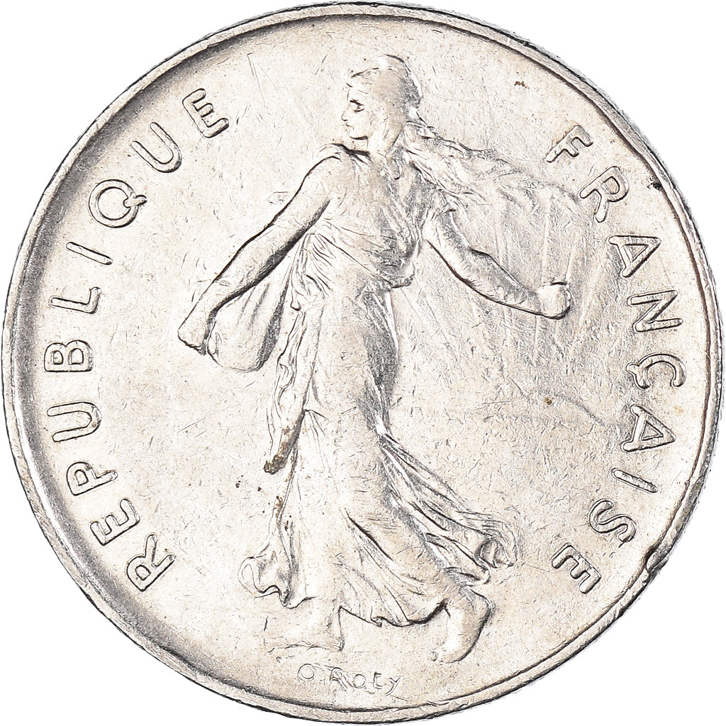 Coin, France, 5 Francs, 1977