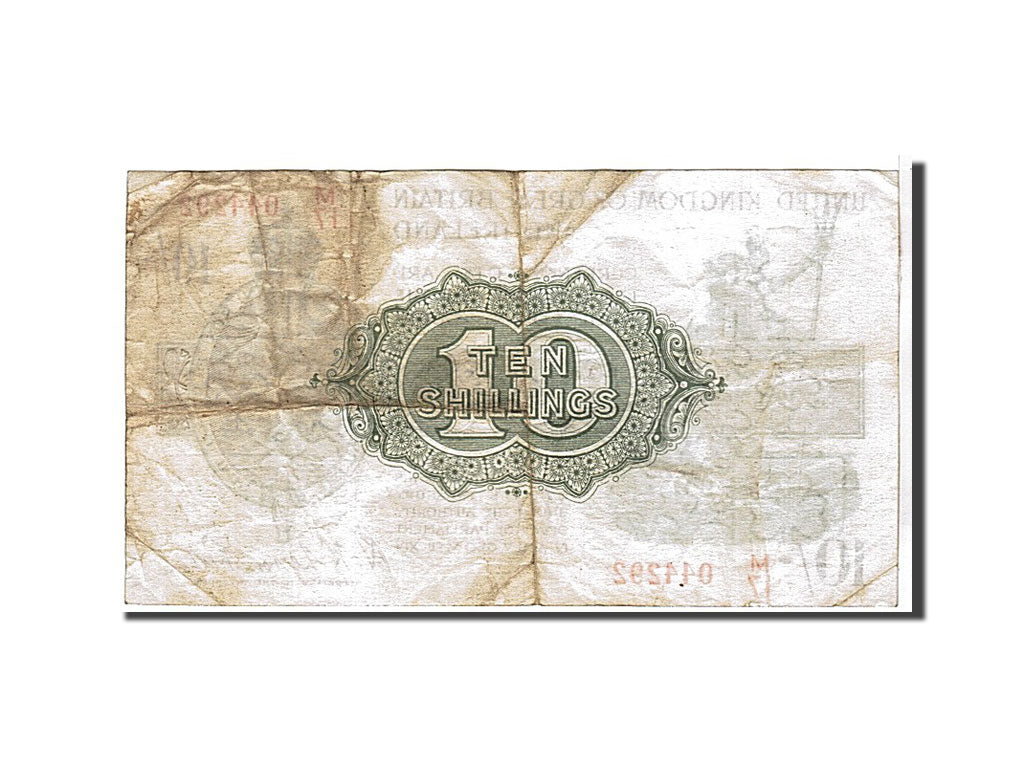 Banknote, Great Britain, 10 Shillings, 1918, KM:350b, EF(40-45)