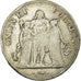 Coin, France, Union et Force, 5 Francs, 1801, Bordeaux, VF(20-25), Silver