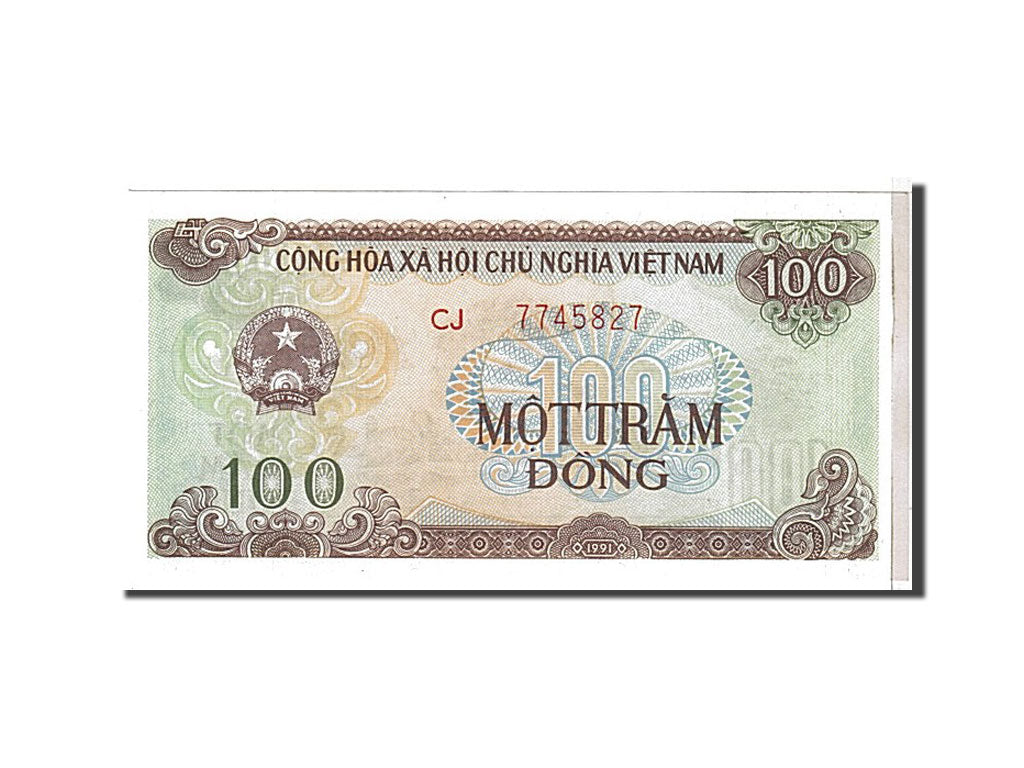 Billete, 100 Dông, 1992, Vietnam, UNC