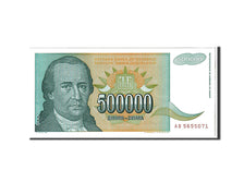 Biljet, Joegoslaviëe, 500,000 Dinara, 1993, KM:131, NIEUW