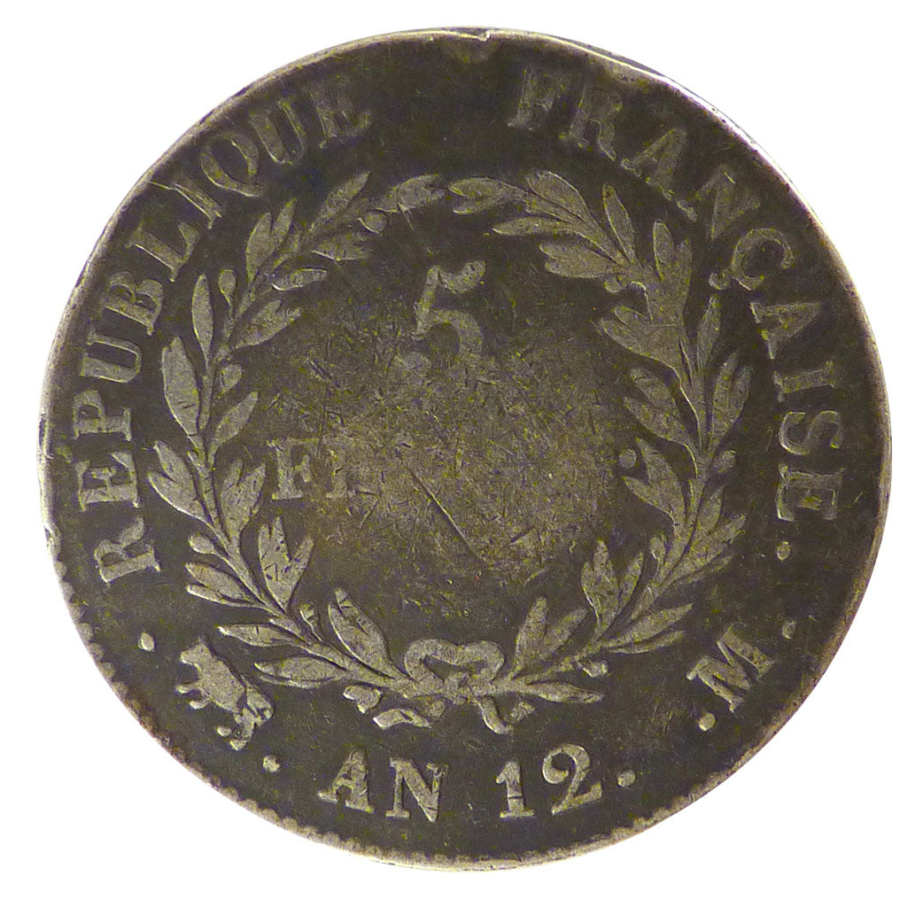 Consulat, 5 Francs Bonaparte