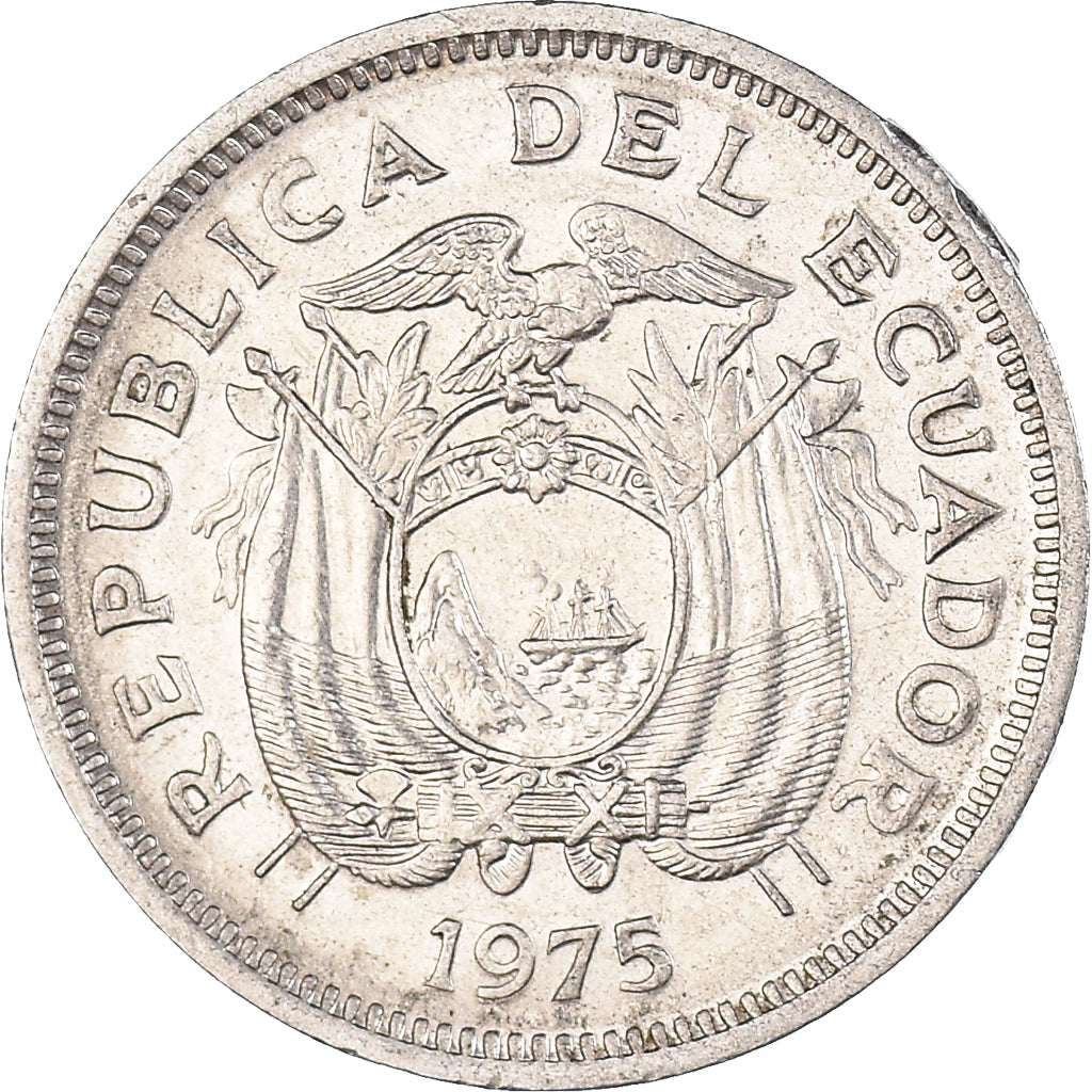 Moneda, Ecuador, 20 Centavos, 1975