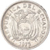 Moneda, Ecuador, 20 Centavos, 1975