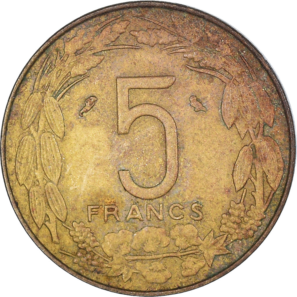 Coin, EQUATORIAL AFRICAN STATES, 5 Francs, 1965