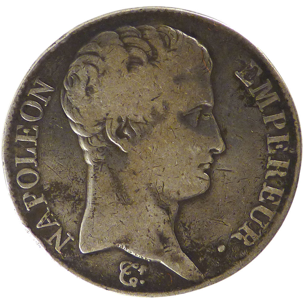 FRANCE, 5 Francs, 1804, Paris, VF(30-35), Silver, Gadoury #580, 24.60