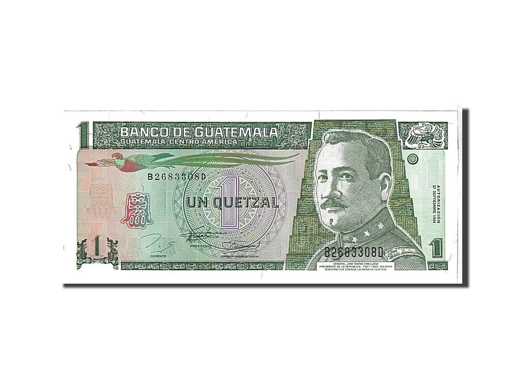Guatemala, 1 Quetzal, 1994, KM #90, UNC(65-70), B26833080