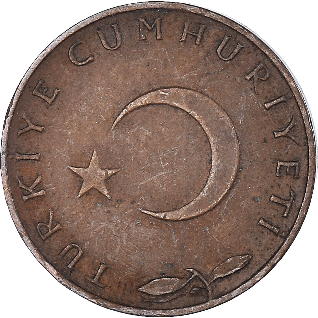 Monnaie, Turquie, 5 Kurus, 1967