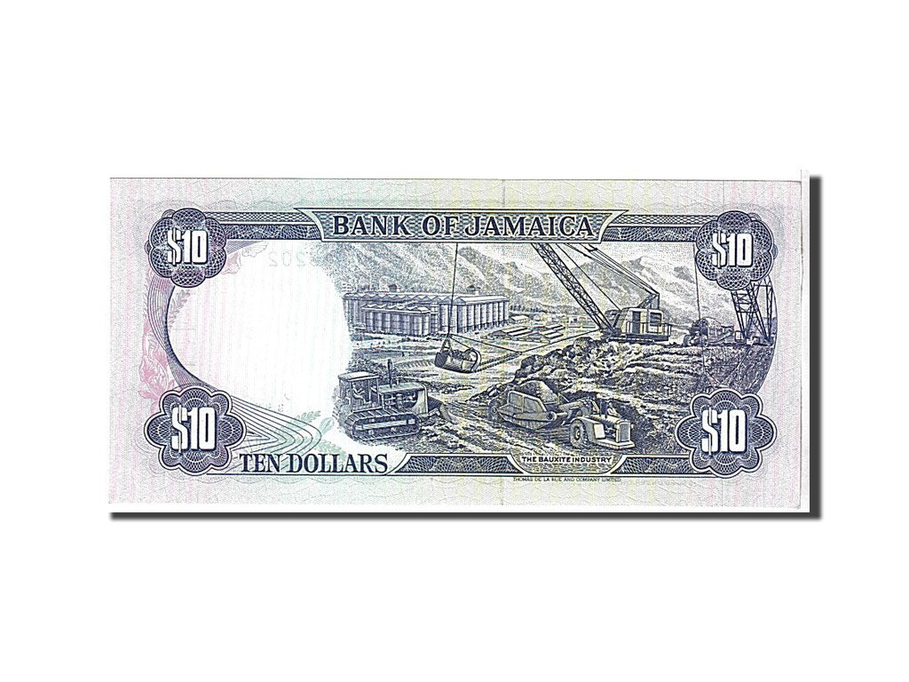 Jamaica, 10 Dollars, 1994, KM #71e, UNC(65-70), HN048202