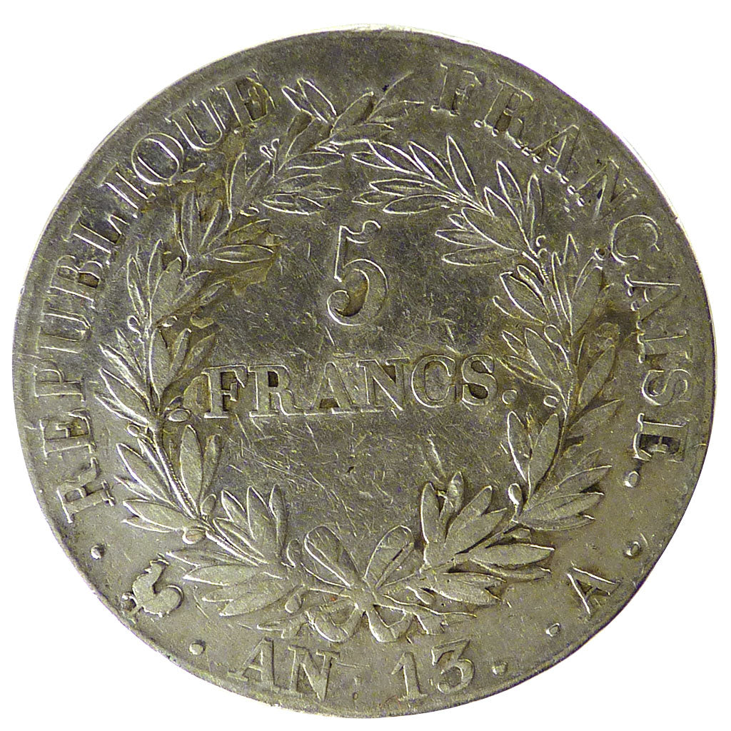 Premier Empire, 5 Francs