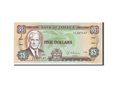 Jamaica, 5 Dollars, 1991, KM #70d, UNC(65-70), CL327147