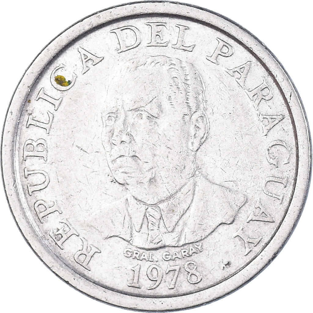 Coin, Paraguay, 10 Guaranies, 1978