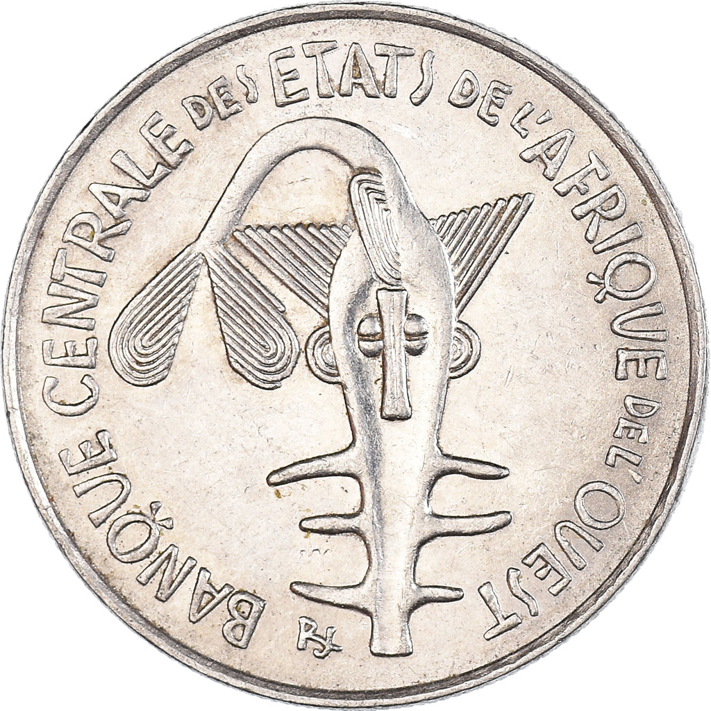Moneda, Estados del África Occidental, 100 Francs, 1975