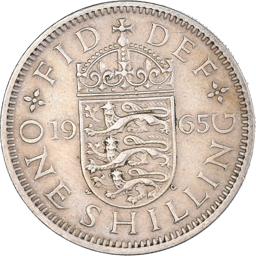 Moeda, Grã-Bretanha, Shilling, 1965