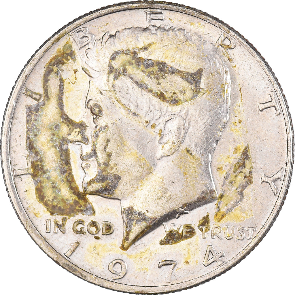 Münze, Vereinigte Staaten, Half Dollar, 1974