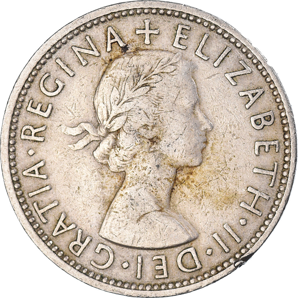 Moneda, Gran Bretaña, Florin, Two Shillings, 1960