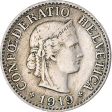 Monnaie, Suisse, 10 Rappen, 1919