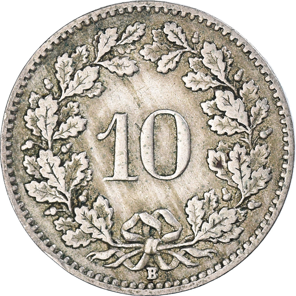 Moneta, Svizzera, 10 Rappen, 1919