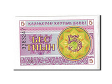 Billete, 5 Tyin, 1993, Kazajistán, UNC