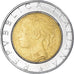 Moneda, Italia, 500 Lire, 1980