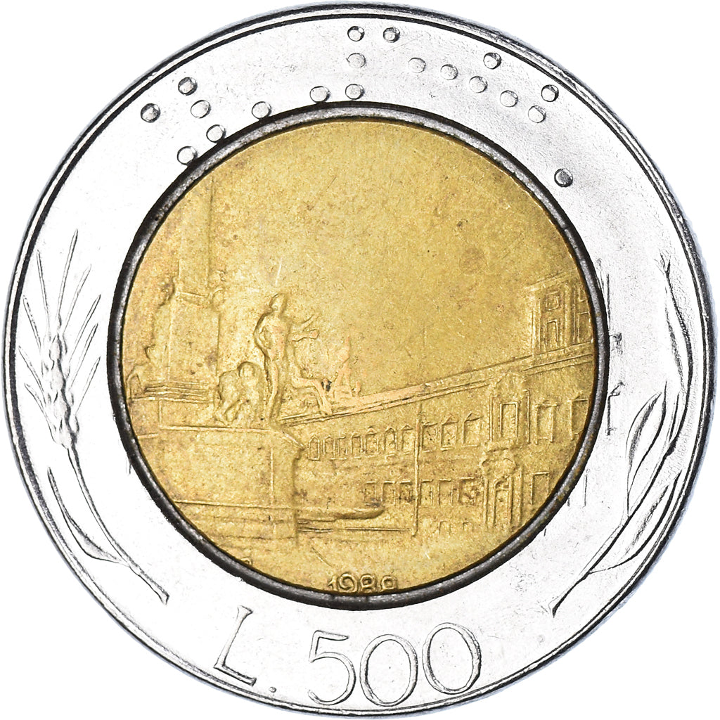 Moneda, Italia, 500 Lire, 1980