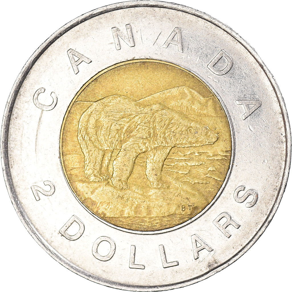 Moneta, Canada, 2 Dollars, 1996