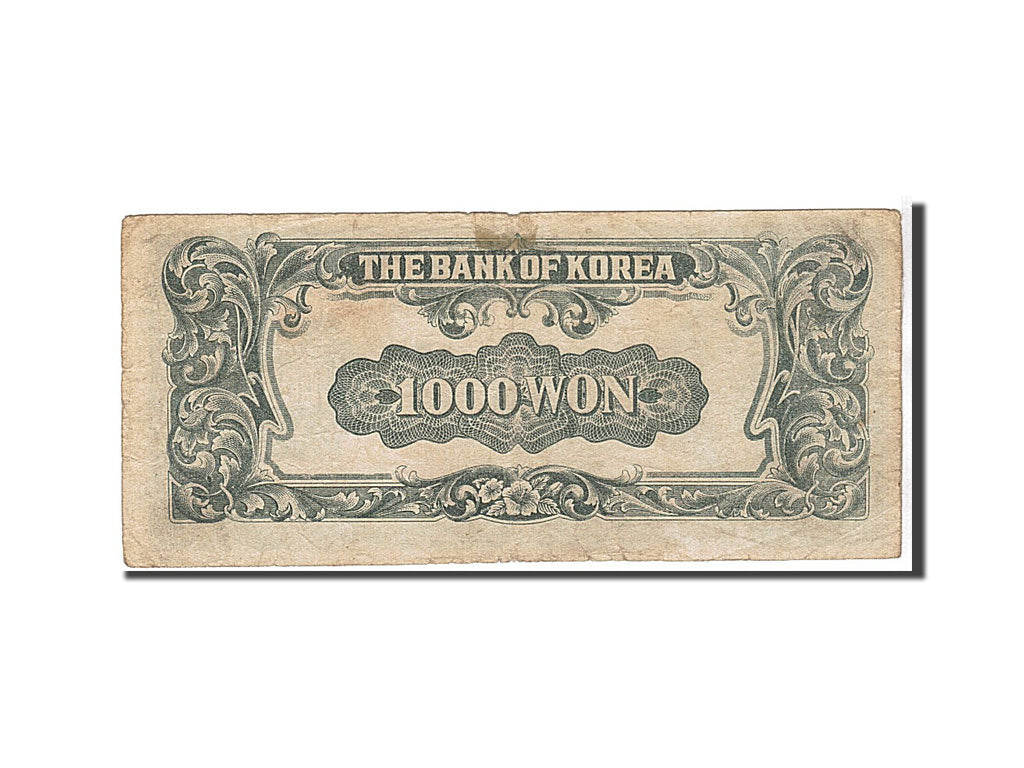 South Korea, 1000 Won, 1950, KM #8, VF(30-35), 120