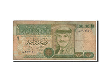 Jordan, 1 Dinar, 1996, KM #29b, VF(20-25), H