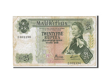 Mauritius, 25 Rupees, 1967, KM #32b, VF(20-25), A10001196