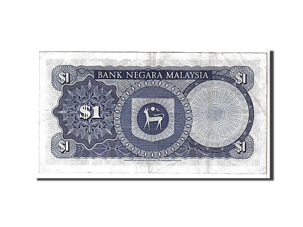 Malaysia, 1 Ringgit, 1976, KM #13b, EF(40-45), M28141906