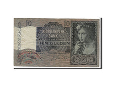 Netherlands, 10 Gulden, 1941, KM #56b, VF(20-25), 7AR010257