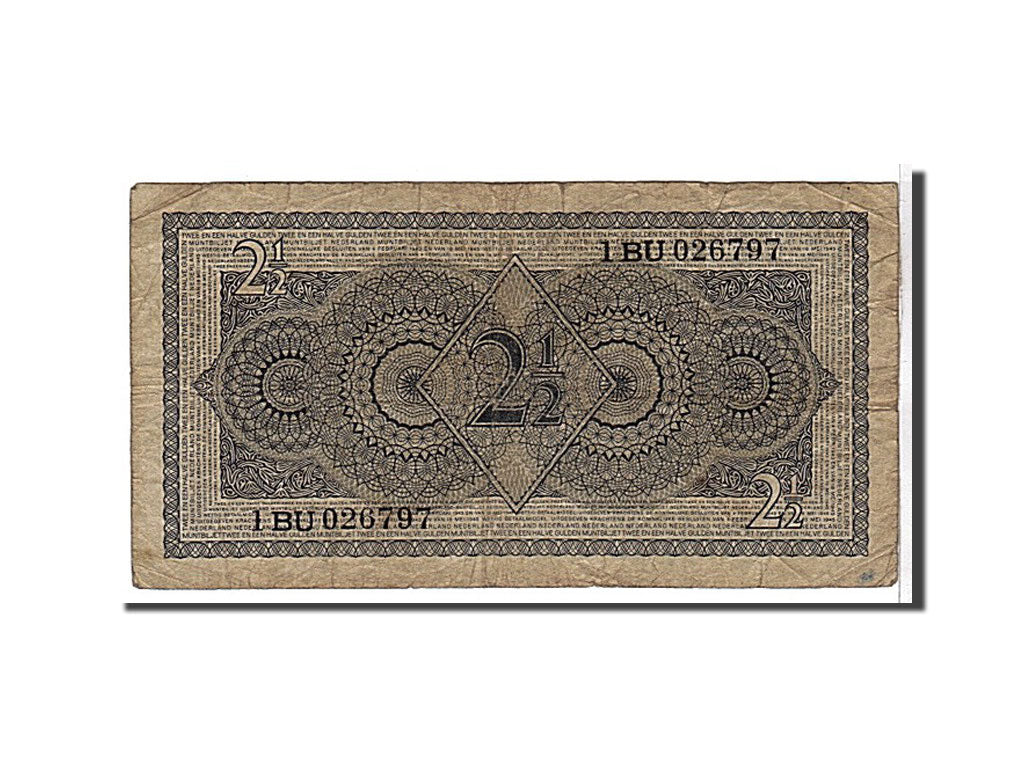 Banknote, Netherlands, 2 1/2 Gulden, 1949, KM:73, VF(20-25)