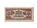 Netherlands Indies, 1 Gulden, 1942, KM #123c, AU(55-58), SI