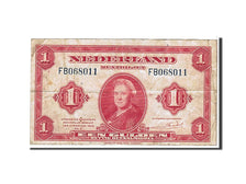 Netherlands, 1 Gulden, 1943, KM #64a, VF(20-25), FB268011