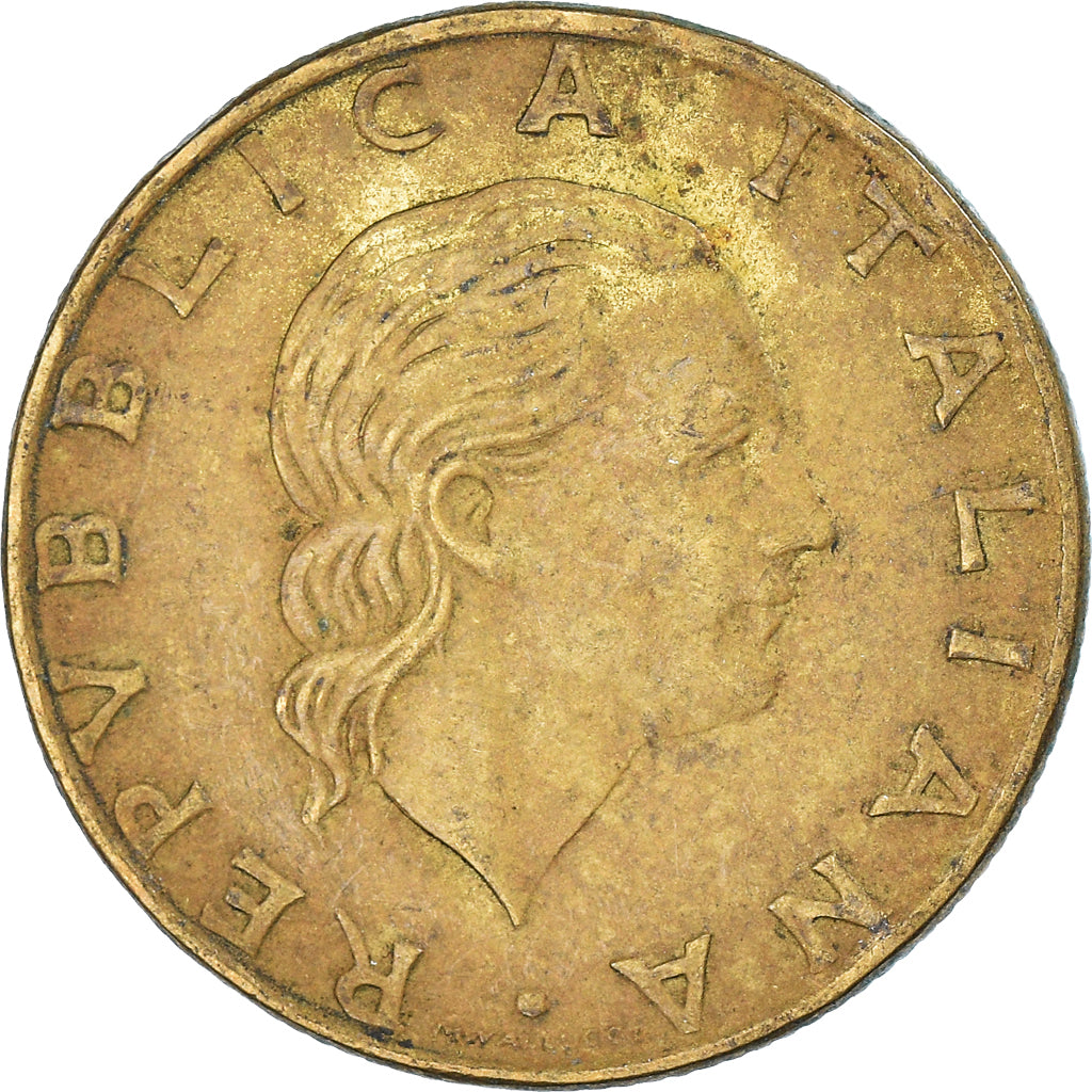 Coin, Italy, 200 Lire, 1982