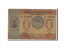 Netherlands Indies, 1 Gulden, 1940, KM #108a, VG(8-10), JU064464