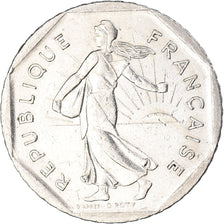 Moneta, Francja, 2 Francs, 1979, EF(40-45), Nikiel